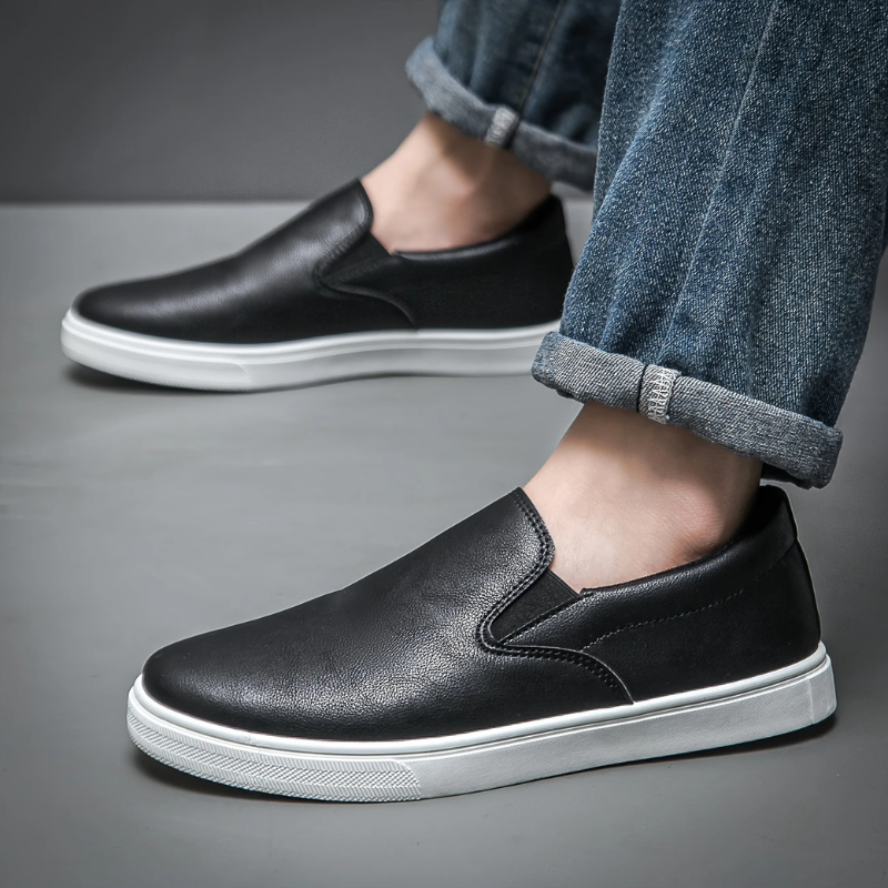 [COMPRE 1 LEVE 2] Mocassim Ortopédico Italiano de Couro Legitimo
