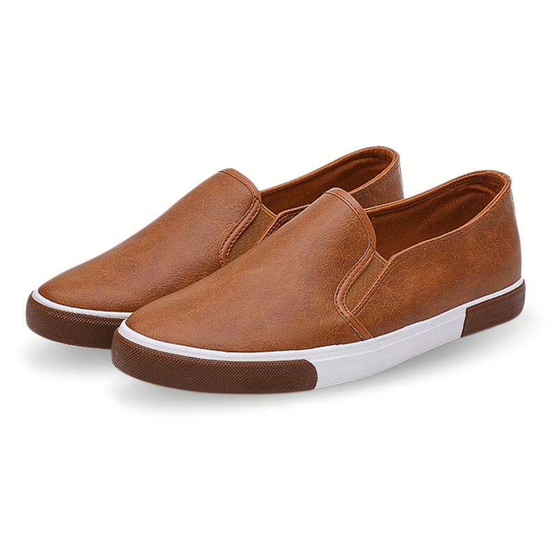 [COMPRE 1 LEVE 2] Mocassim Ortopédico Italiano de Couro Legitimo